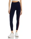 Splits59 Ella Airweight High Waist 7/8 Leggings In Indigo/melon