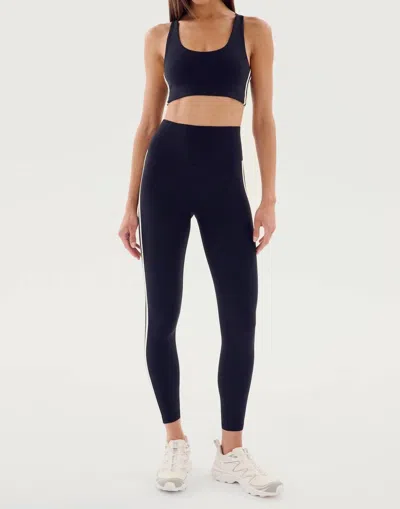 Splits59 Ella Airweight Legging In Black/white In Blue