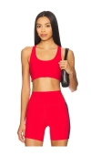 Splits59 Ella Airweight Sports Bra In Red