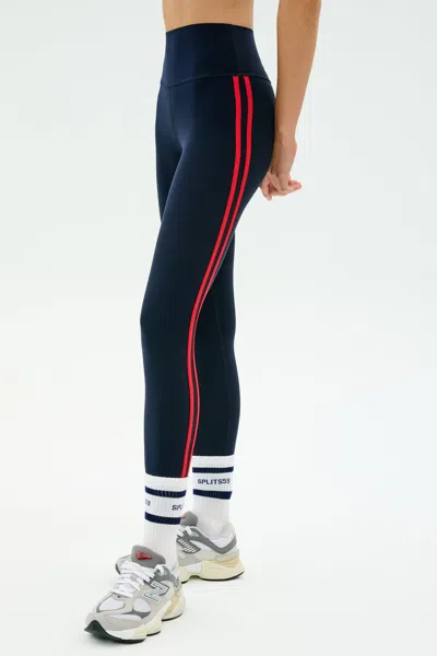 Splits59 Ella High Waist Airweight 7/8 In Blue