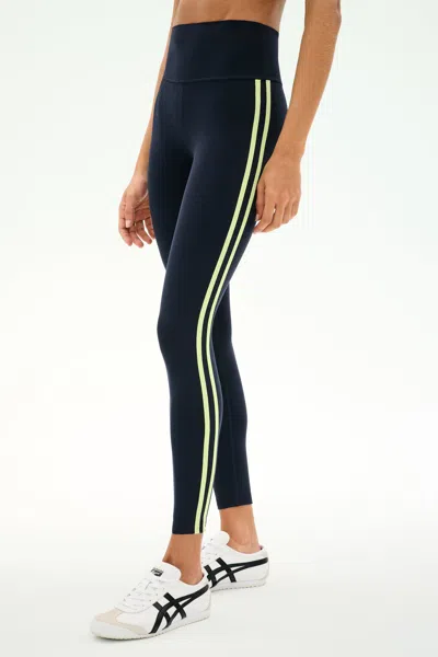 Splits59 Ella High Waist Airweight 7/8 In Indigo/limeade