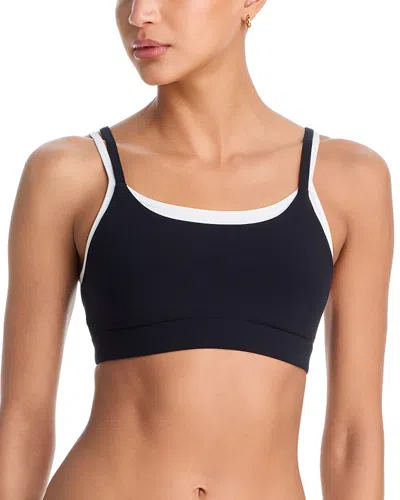Splits59 Elliah Double Layer Sports Bra In Black