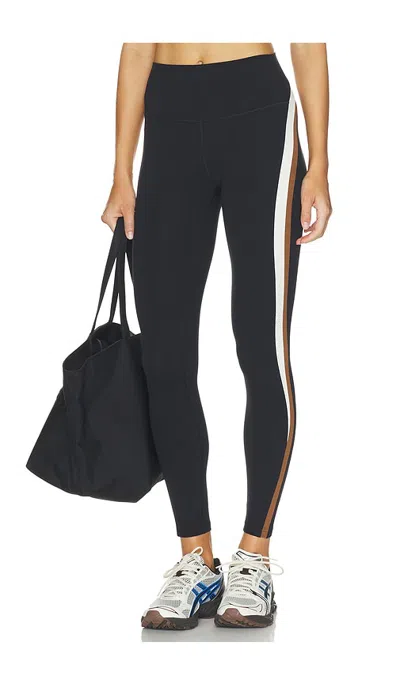 Splits59 Emerson Airweight Highwaist Legging In Black & Creme