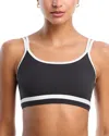 Splits59 Eva Double Strap Sports Bra In Black