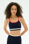 Splits59 Eva Rigor Double Strap Bra In Black