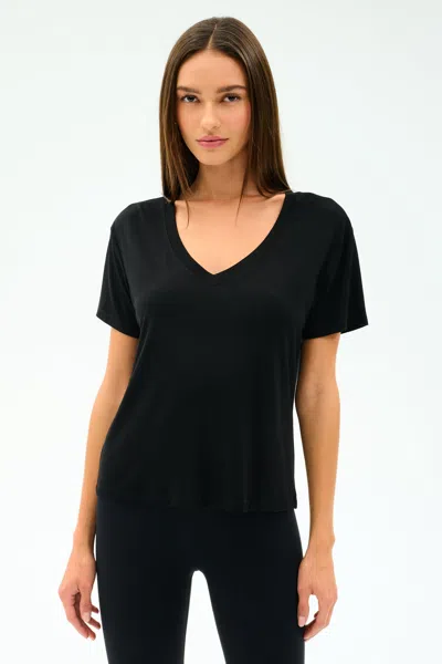 Splits59 Georgia Jersey V-neck In Black