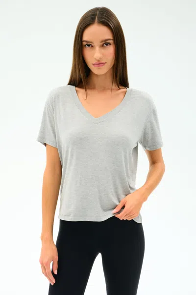 Splits59 Georgia Jersey V-neck In Gray