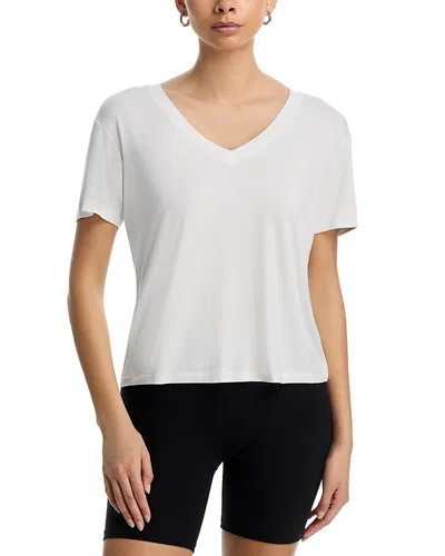 Splits59 Georgia Jersey V Neck Tee In White
