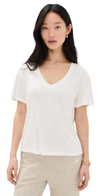 Splits59 Georgia Jersey V-neck Tees In White