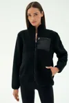 Splits59 Harris Sherpa Jacket In Black