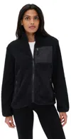 Splits59 Harris Sherpa Jacket Black In Multi