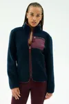 Splits59 Harris Sherpa Jacket In Blue