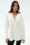 Splits59 Kate Airweight Lite Button Down In White