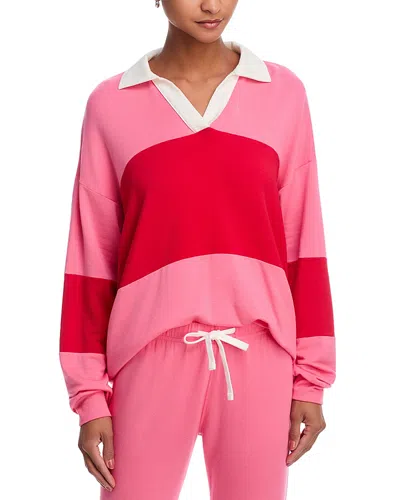 Splits59 Katie Fleece Rugby Sweatshirt In Multi