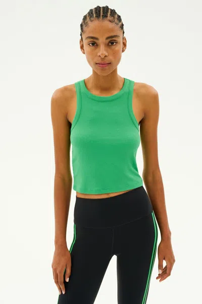 Splits59 Kiki Rib Crop In Green