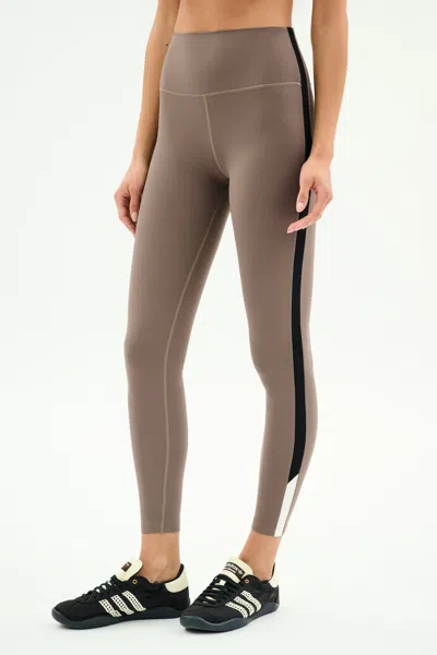 Splits59 Layla Airweight High Waist 7/8 In Brown