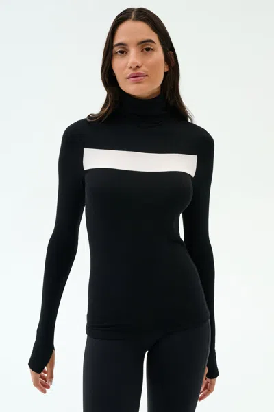 Splits59 Lennon Rib Turtleneck In Multi