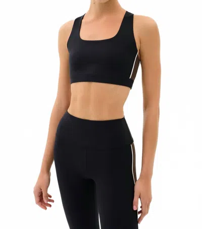 Splits59 Lexi Rigor Bra In Black / Dark Chocolate