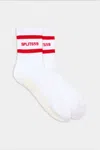 Splits59 Logo Stripe Ankle Socks With Grip