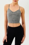 Splits59 Loren Seamless Camisole In Heather Grey