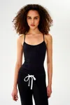 Splits59 Loren Seamless Waist Length Tank In Black