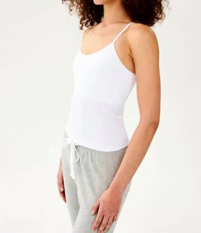 Splits59 Loren Seamless Waist Length Tank In White