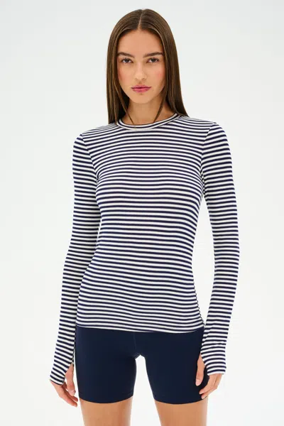 Splits59 Louise Rib Long Sleeve In Black