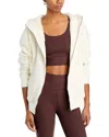 Shop Splits59 Lynx French Terry Fleece Hoodie In Creme/creme