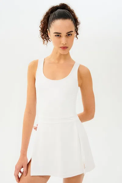 Splits59 Martina Rigor Dress In White