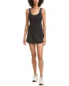 Splits59 Martina Rigor Mini Dress In Black