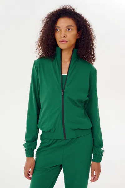 Splits59 Max Rigor Track Jacket In Green