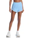 Splits59 Megan Woven Nylon Run Shorts Skylight In Blue