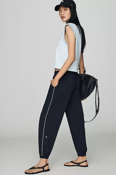 Splits59 Megan Nylon Joggers Pants In Black