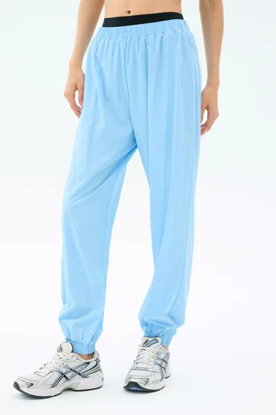 Splits59 Megan Woven Nylon Jogger In Blue
