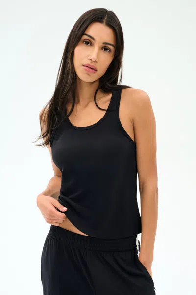 Splits59 Mel Airweight Lite Tank In Black