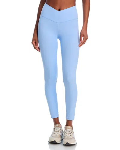 Splits59 Clare High Waist Legging In Skylight/white