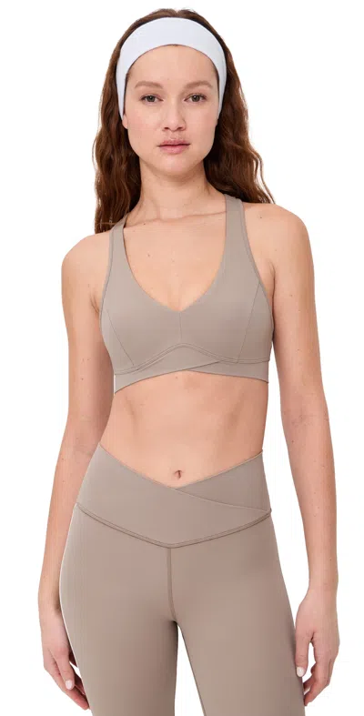 Splits59 Mia Rigor Bra Latte In Brown