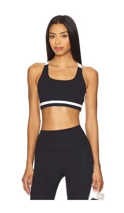 Splits59 Miles Rigor Sports Bra In Black & White