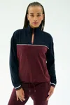 Splits59 Millie Airweight Half Zip In Multi