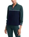 Splits59 Millie Quarter Zip Jacket In Green
