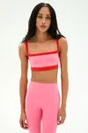 Splits59 Monah Rigor Bra In Red