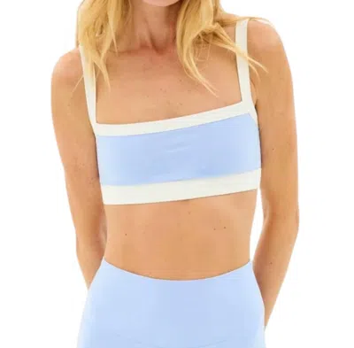 Splits59 Monah Rigor Bra In Skylight/white In Multi