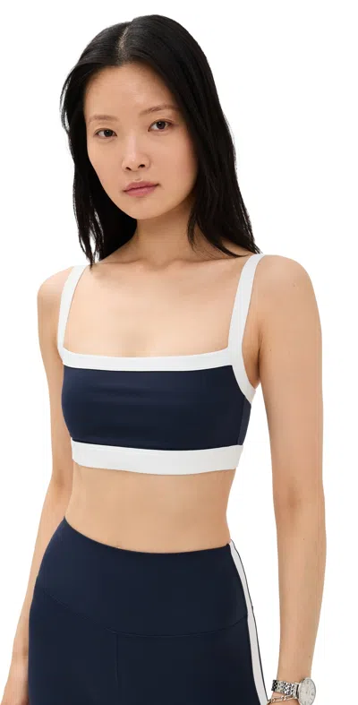 SPLITS59 MONAH RIGOR BRA INDIGO/WHITE