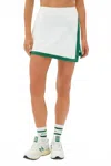 Splits59 Monah Rigor Skort In White / Arugula In White