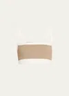 Splits59 Women's Monah Rigor Sports Bra In Lattewhit