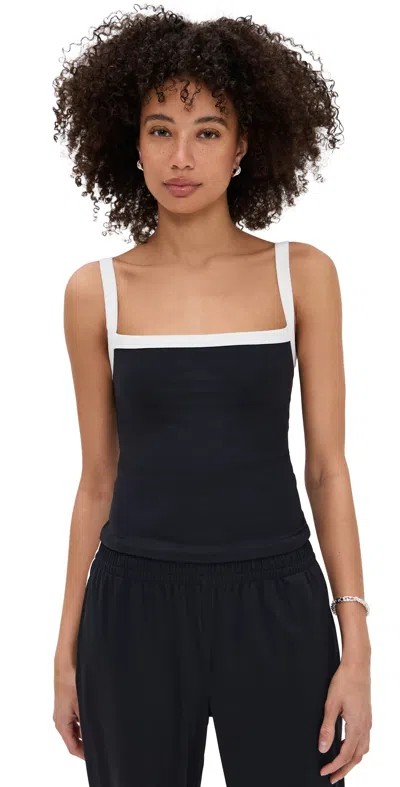 SPLITS59 MONAH RIGOR TANK BLACK/WHITE