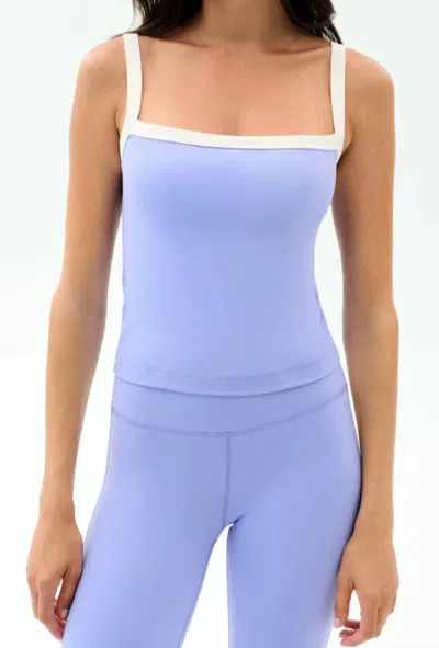 Splits59 Monah Tank Top In Purple Haze In Blue