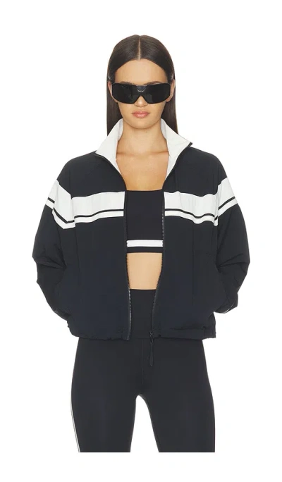 Splits59 Morrison Track Jacket In Black & Creme