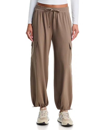 Splits59 Nico Airweight Drawstring Cargo Pants In Brown
