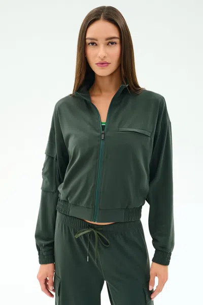 Splits59 Peaches Airweight Cargo Jacket In Green